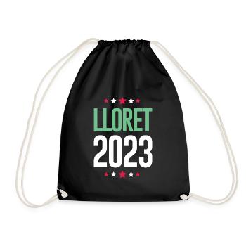 lloret de mar 2023 - Drawstring Bag - black - Front