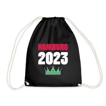 Hambourg 2023 Krone - Sac de sport léger - noir - Devant