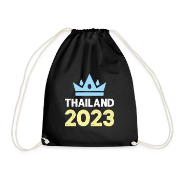 Thaïlande 2023 Krone - Sac de sport léger - noir - Devant