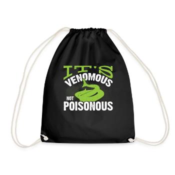 Propriétaires de serpents, amoureux des serpents, serpents - Sac de sport léger - noir - Devant