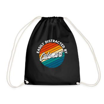 Amateurs de fruits de mer Cadeau Fruits de mer - Sac de sport léger - noir - Devant