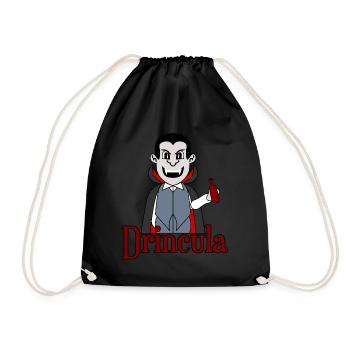 Bière Boire de l’alcool Vampire Schnaps - Sac de sport léger - noir - Devant