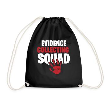 Costume de médecin légiste - Sac de sport léger - noir - Devant