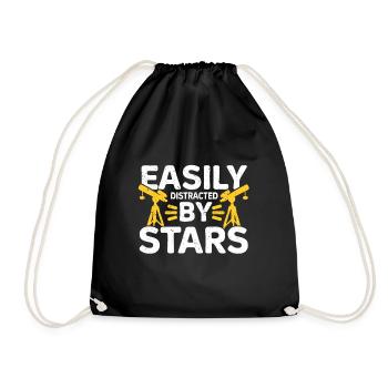 Stargazer Poison Cosmology Stargazing - Drawstring Bag - black - Front