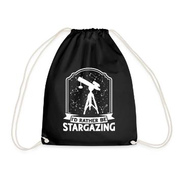 Stargazer Poison Cosmology Stargazing - Drawstring Bag - black - Front