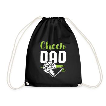 Cheerleader Dad - Drawstring Bag - black - Front