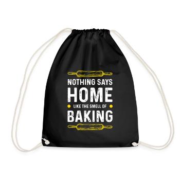Cuisiner à la maison - Sac de sport léger - noir - Devant