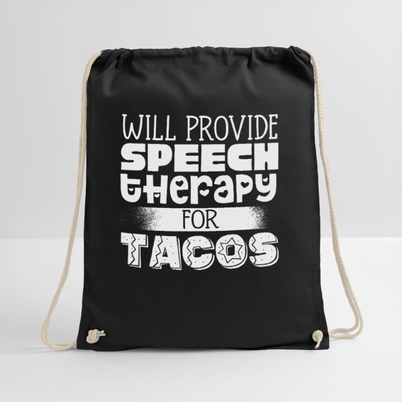 Speech-language pathology, speech-language pathologist Drawstring Bag