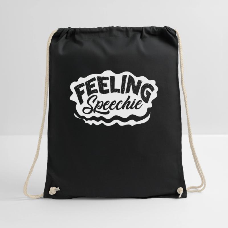 Speech-language pathology, speech-language pathologist Drawstring Bag