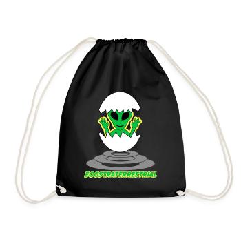 Œufs extraterrestres Oeuf de poule extraterrestre - Sac de sport léger - noir - Devant