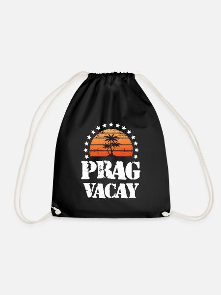 Vacances Prague - Sac de sport léger - noir