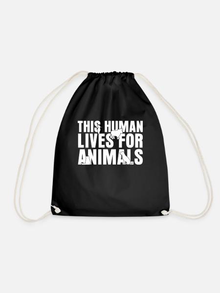 Tierarzt Tiermedizin Veterinär - Turnbeutel - Schwarz