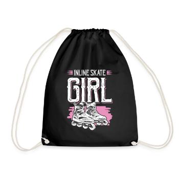 Skate Inline Girls - Sac de sport léger - noir - Devant