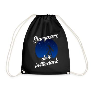 Sternengas, Kosmologie, Astronomie -Fernglas - Turnbeutel - Schwarz - Vorne