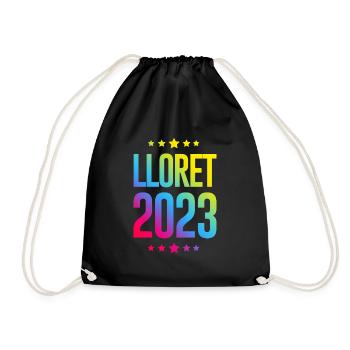 lloret de mar 2023 - Drawstring Bag - black - Front