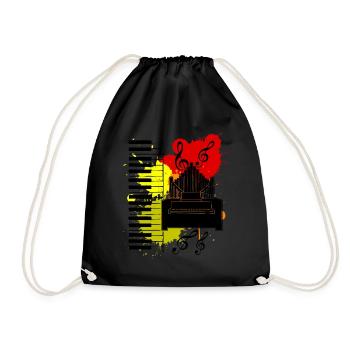 Organiste Organiste Saying - Sac de sport léger - noir - Devant
