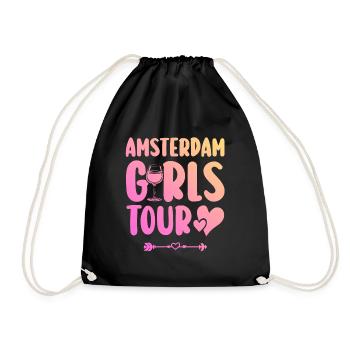 Amsterdam Girls Tour - Sac de sport léger - noir - Devant