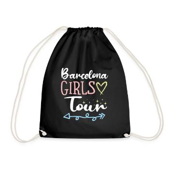 Barcelona Girls Tour - Sac de sport léger - noir - Devant
