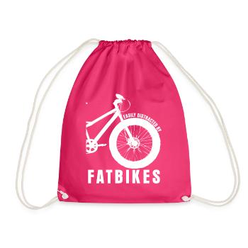 Fat Bike Pneu Fatbike - Sac de sport léger - fuchsia - Devant