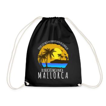 Majorca Party Holidays Palma - Drawstring Bag - black - Front
