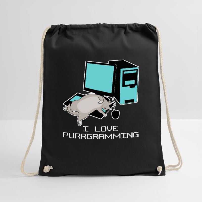 Programmeur Admin Computer Cat Sac de sport léger