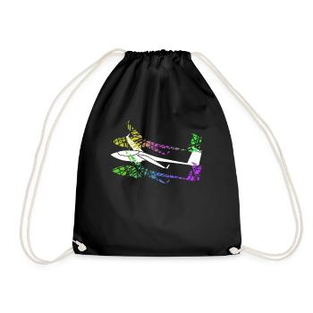 Planeur Planeur Planeur Planeur - Sac de sport léger - noir - Devant