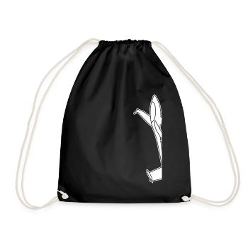 Glider Glider Pilot - Drawstring Bag - black - Front