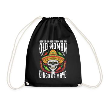 Cinco De Mayo Mexican Party Cinco De Mayo - Drawstring Bag - black - Front