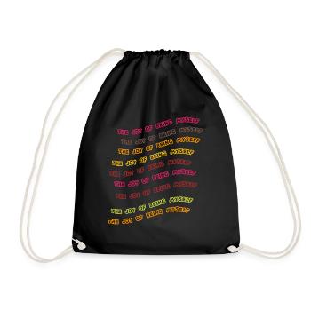 begeing my self - Sac de sport léger - noir - Devant