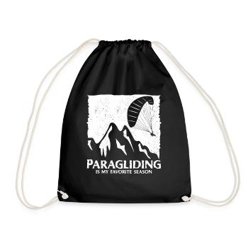 Gleitschirmfliegen Parapente - Sac de sport léger - noir - Devant