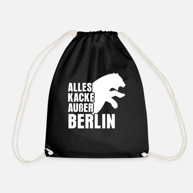 Berlin Spandau Berliner - Turnbeutel - Schwarz