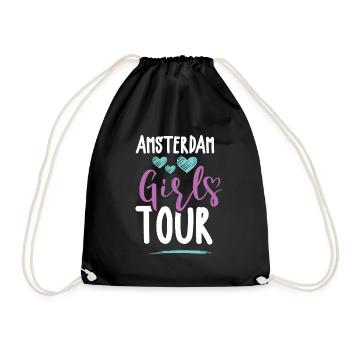 Amsterdam Girls Tour - Sac de sport léger - noir - Devant