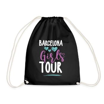 Barcelona Girls Tour - Sac de sport léger - noir - Devant