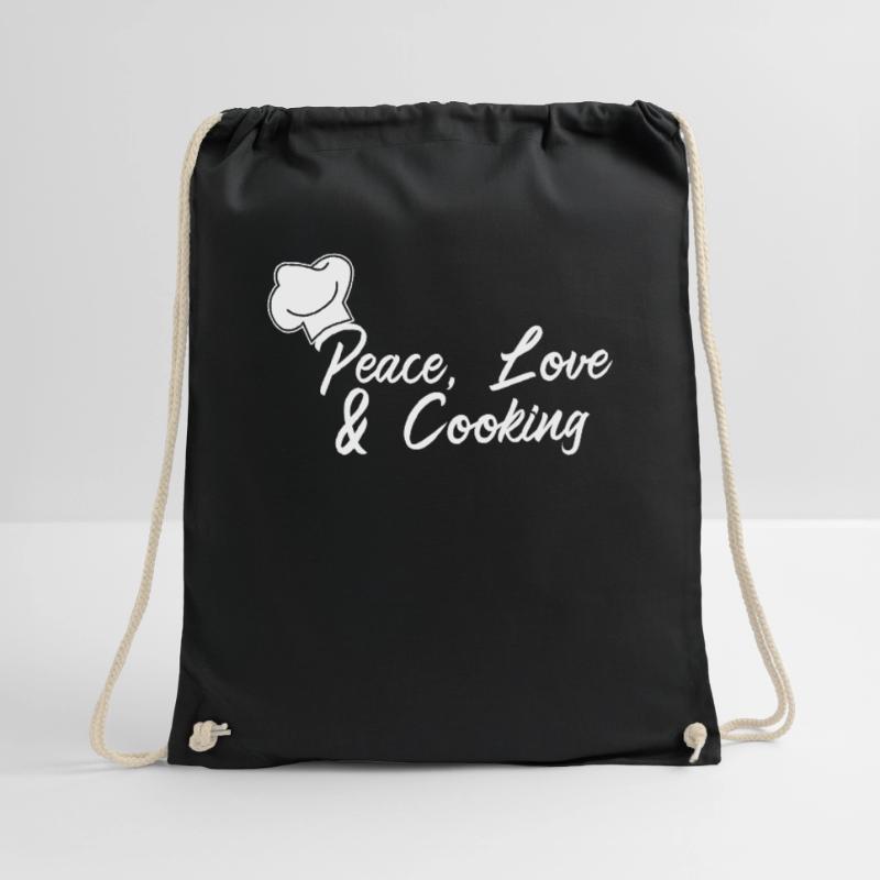 Chef's Hat Cooking Kitchen Chef Chef Drawstring Bag
