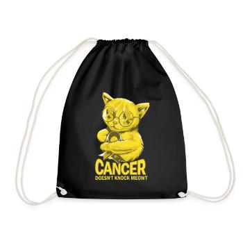 Le cancer ne frappe pas le sarcome cancer des os - Sac de sport léger - noir - Devant