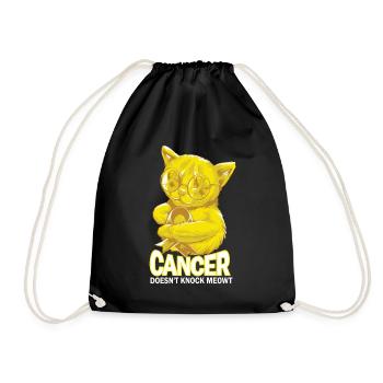 Le cancer ne vainc pas le cancer de la vessie - Sac de sport léger - noir - Devant