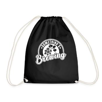 Brasserie de bière Brasserie de houblon de bière - Sac de sport léger - noir - Devant