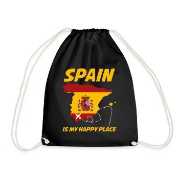 Spain Holidays - Drawstring Bag - black - Front