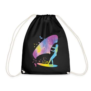 Wing Foil Wingsurfing Woman Foil Wing - Sac de sport léger - noir - Devant