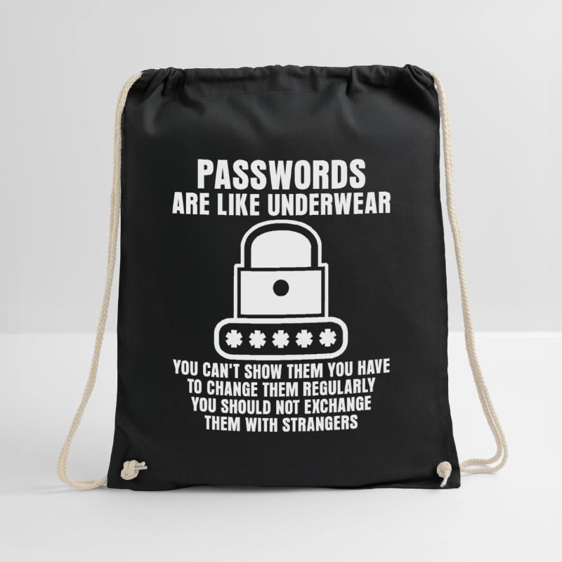 Admin Passwort Programmierer Turnbeutel