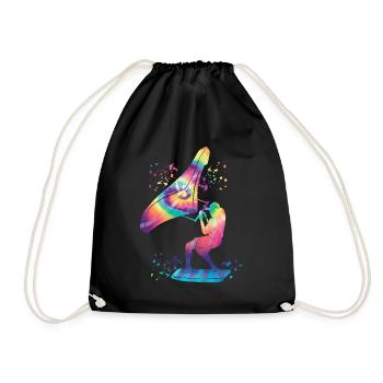 Wing Foil Wingsurfing Man Foil Wing - Sac de sport léger - noir - Devant