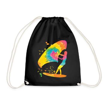 Wing Foil Wingsurfing Woman Foil Wing - Sac de sport léger - noir - Devant