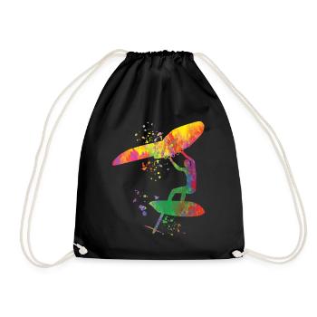 Wing Foil Wingsurfing Man Foil Wing - Sac de sport léger - noir - Devant