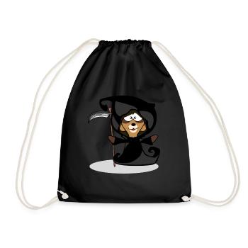 Meerkat Reaper - Drawstring Bag - black - Front