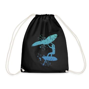 Wing Foil Wingsurfing Man Foil Wing - Sac de sport léger - noir - Devant