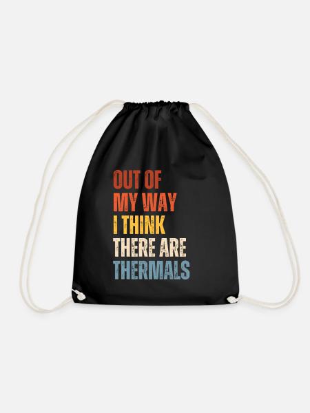 I believe there are thermal rc sailors - Drawstring Bag - black