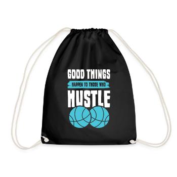 Hustle Basketball - Sac de sport léger - noir - Devant