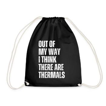 I believe there are thermal rc sailors - Drawstring Bag - black - Front