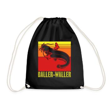 Waller Angel Pêcheur Pêcheur Pêche - Sac de sport léger - noir - Devant