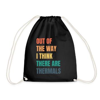 I believe there are thermal rc sailors - Drawstring Bag - black - Front